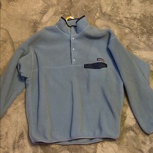 Patagonia Light Blue Fleece Pullover